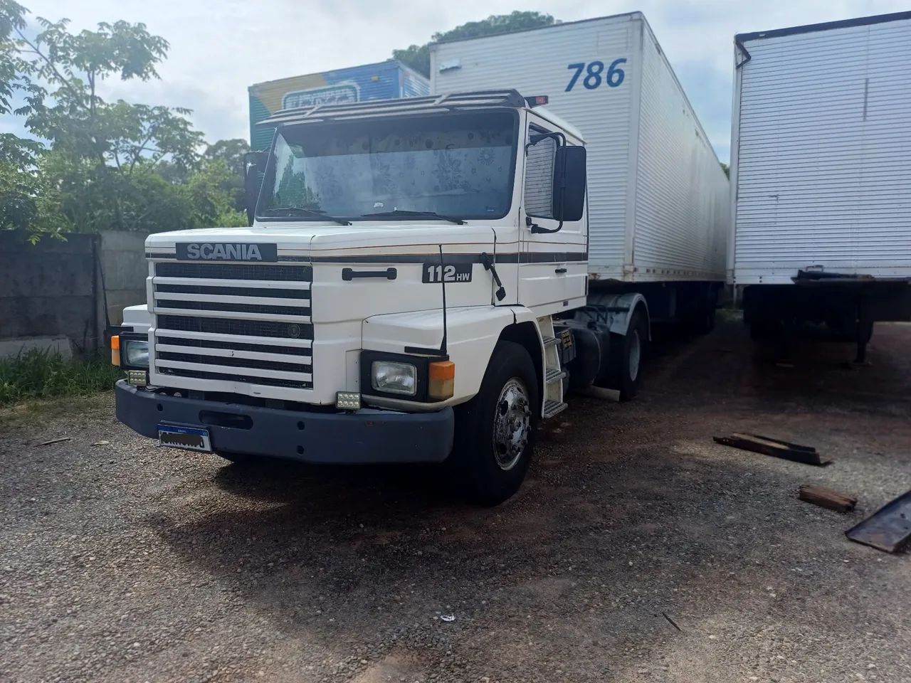 Cavalo Caminhão mecânico Scania 112-Hw 1987