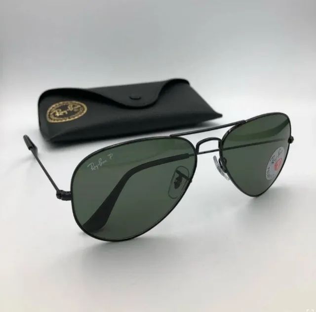 Óculos Ray-Ban Aviador Black w7