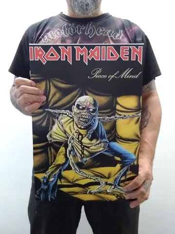 Painel decorativo da banda Iron Maiden piece of mind - Foto 3