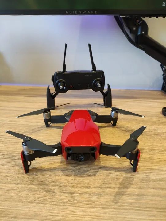 Dji mavic air fashion fly more combo flame red