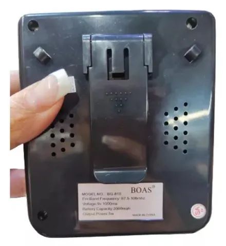 Megafone de Professor Palestrante 9v Boas completo rádio USB 