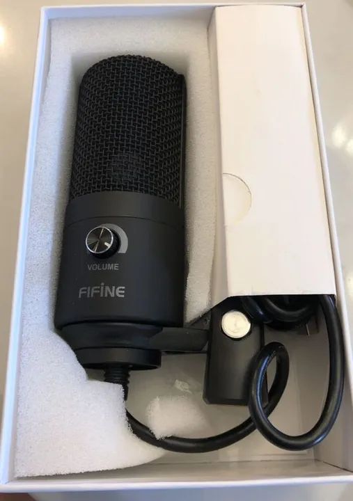 Microfone Fifine Condensador USB para Streaming e Gravação - Foto 2