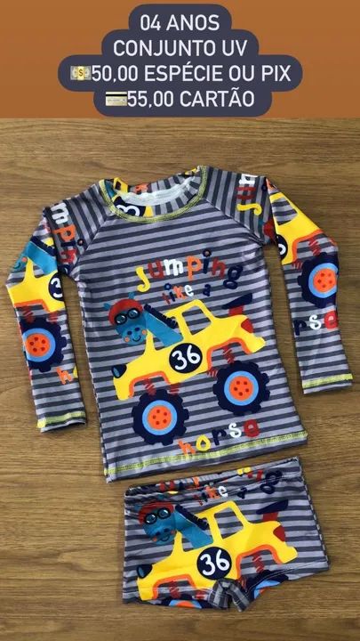 Moda praia infantil  - Foto 2