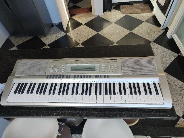 Teclado Eletrônico Casio WK-200 Importado - Foto 3