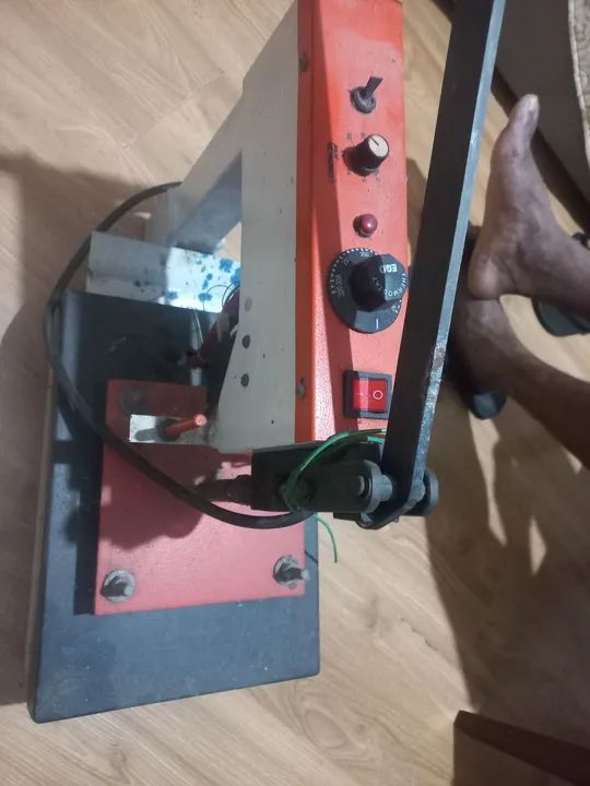 Máquina de estampar da Marca Compacta Print