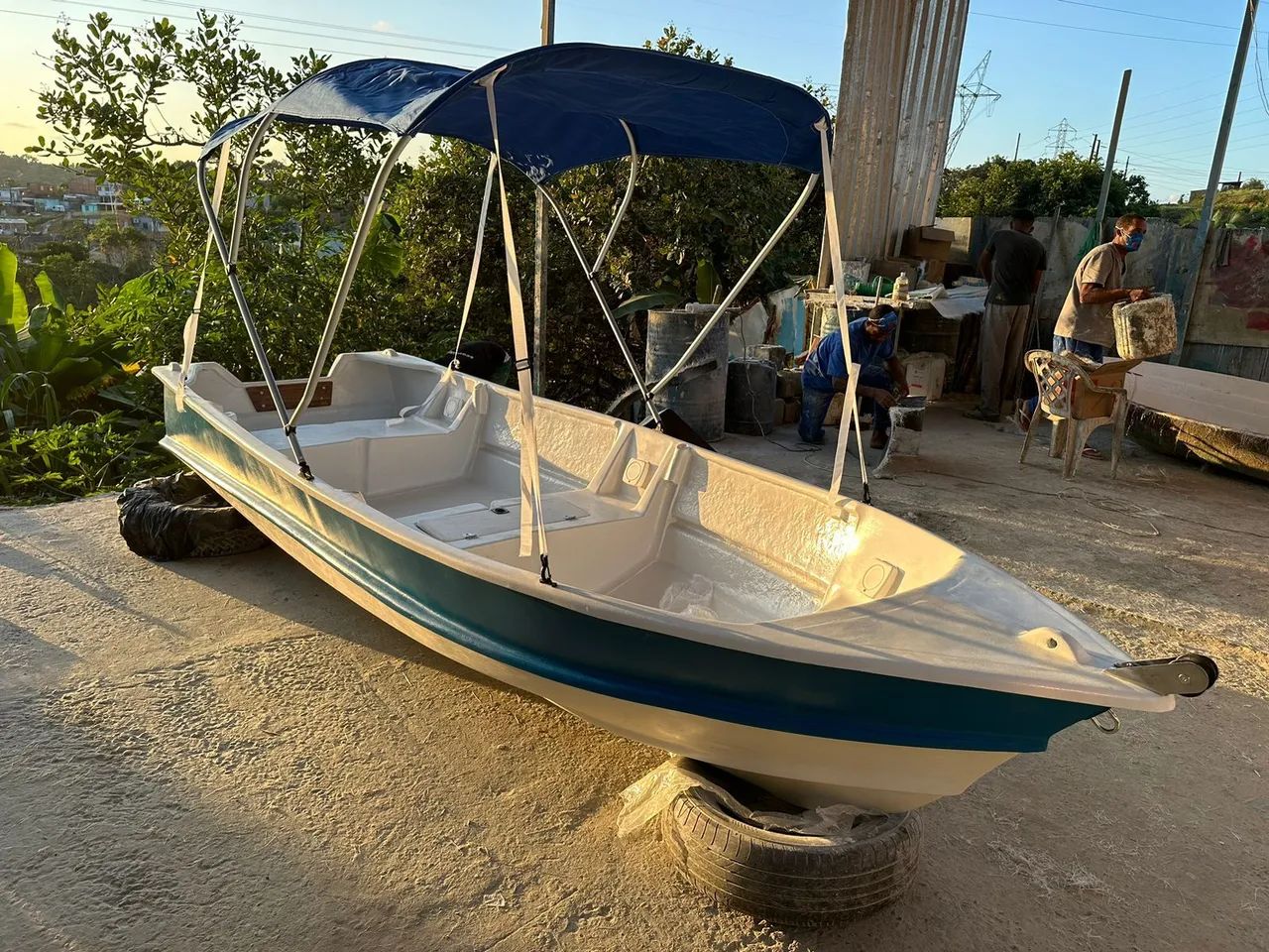 DIRETO DA FÁBRICA - Barco em Fibra de Alta Qualidade e Confiabilidade - Foto 4