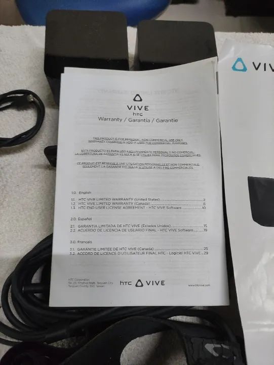 oculos realidade virtual htc vive - Foto 3