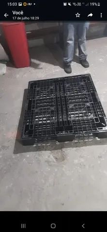 Pallet de plástico em diadema. - Foto 3