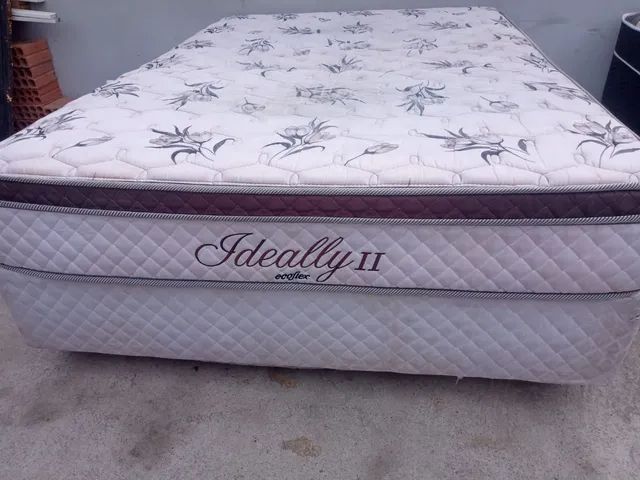 Cama box de casal colchão de molas ensacadas  - Foto 2