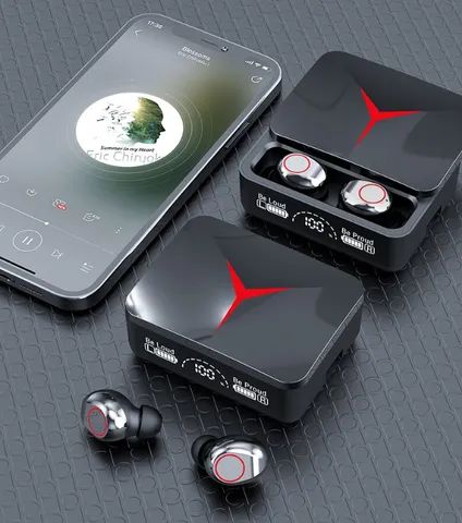 Fone de ouvido original bluetooth 5.3 tws m90 esportivo ideal para jogos e musicas xiaomi