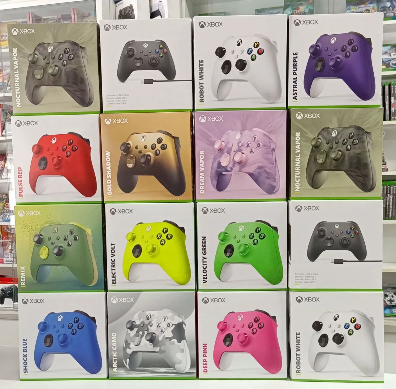 Variedade imbatível de Controles Xbox ou e Series X/S