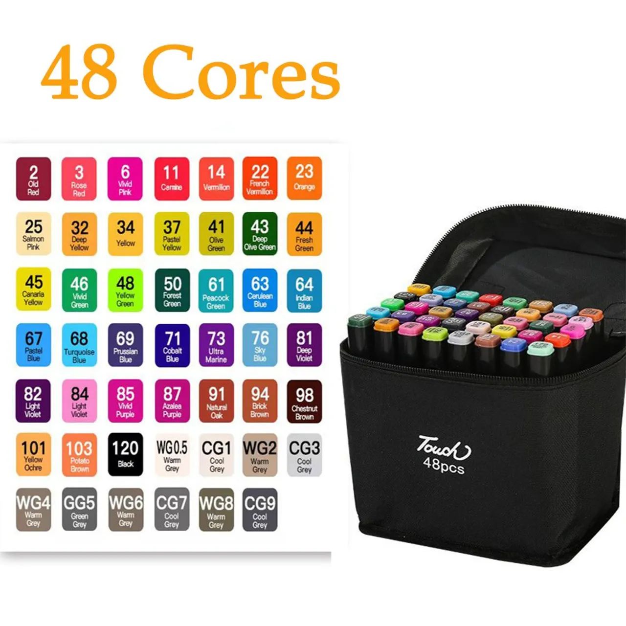 Canetas Marcadoras Touch 36 Cores - Novo - Foto 2