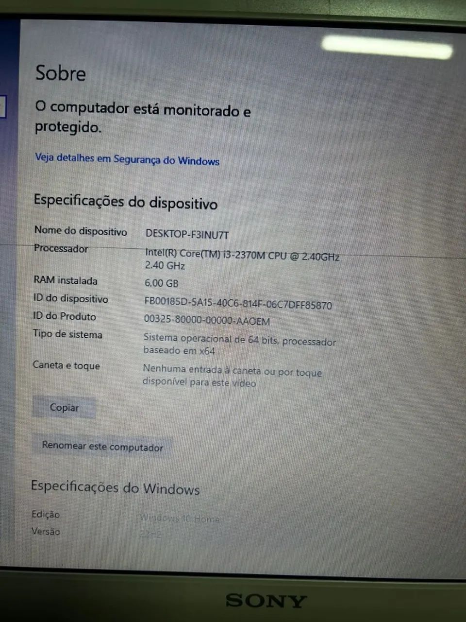 Notebook Sony Vaio VPCEH40EB/W - Foto 3