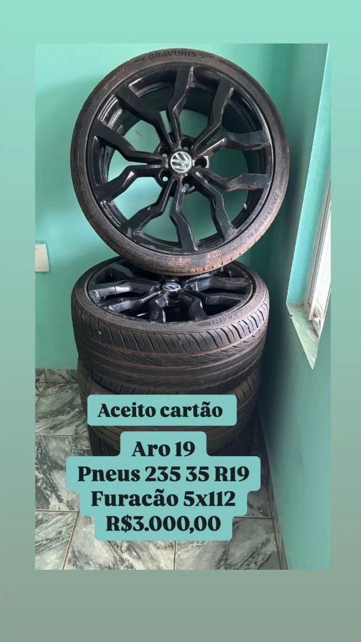 Rodas Aro 19 Furacão 5x110