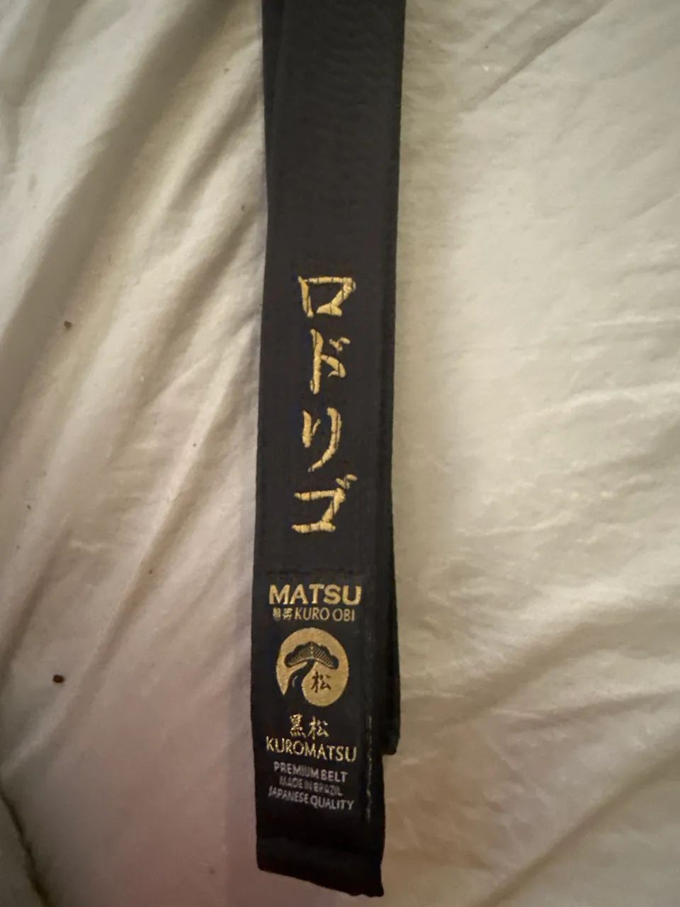 FAIXA PRETA MATSU KURO OBI LEIA O ANUNCIO 