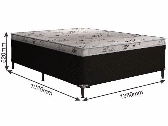 Cama box de casal ( acoplada ) 