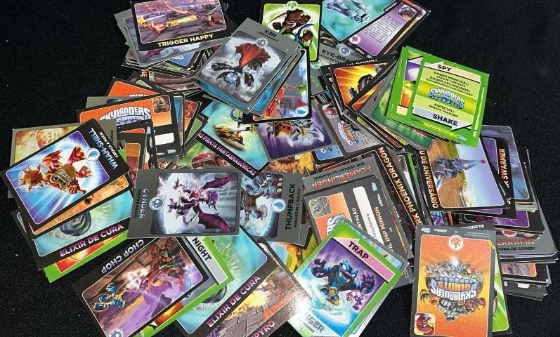 Lote Com 198 Cards Skylanders Card Game - Foto 2
