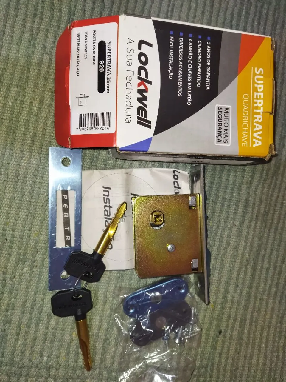 Fechadura Supertrava 920 - Quadrichchave