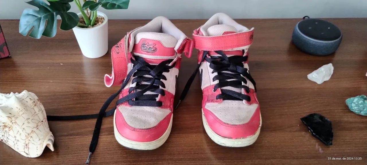 Tênis nike 6.0 cano alto ORIGINAL, solado descolando - Foto 4