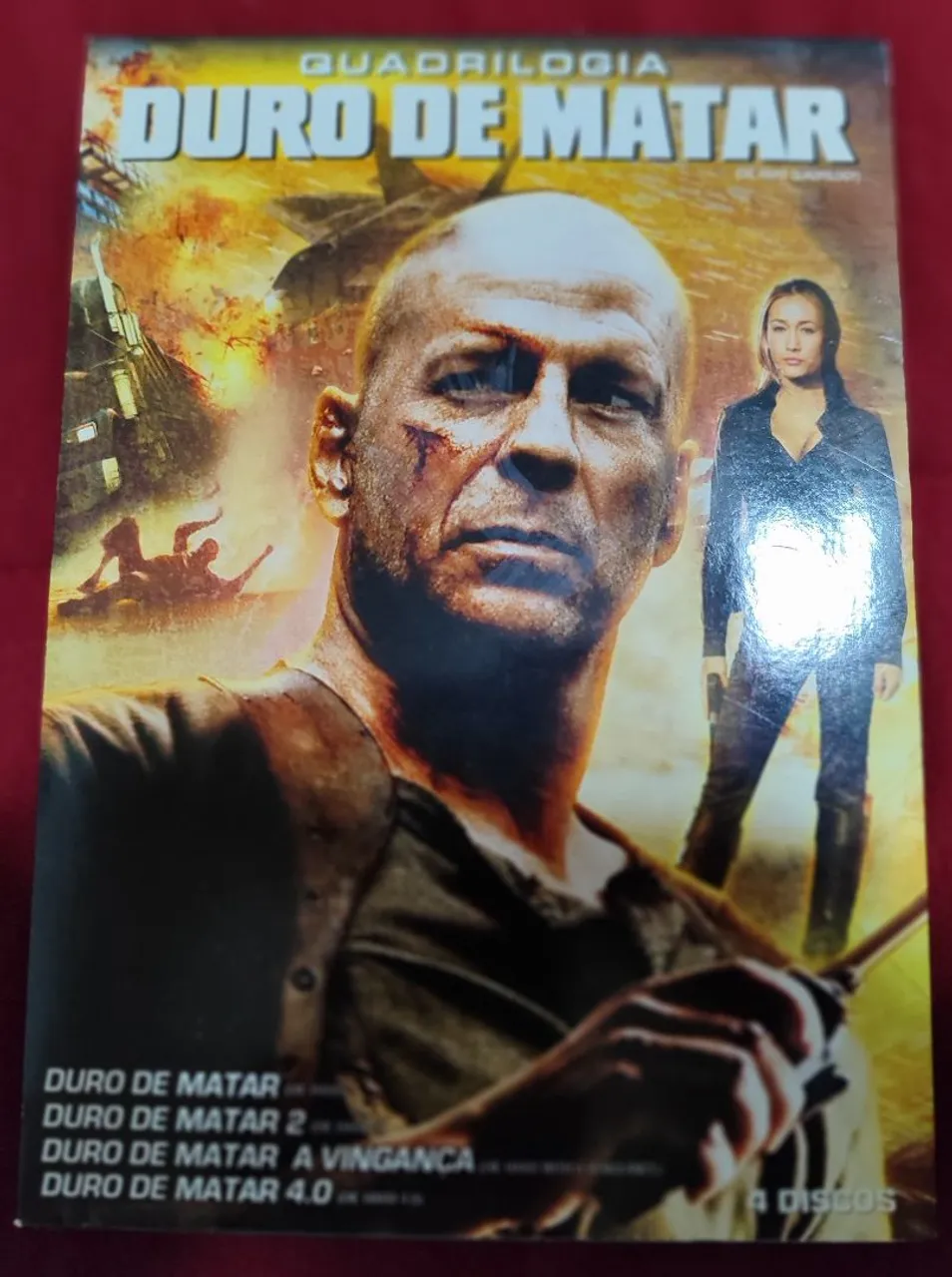 Box Duro de Matar - Quadrilogia em DVD