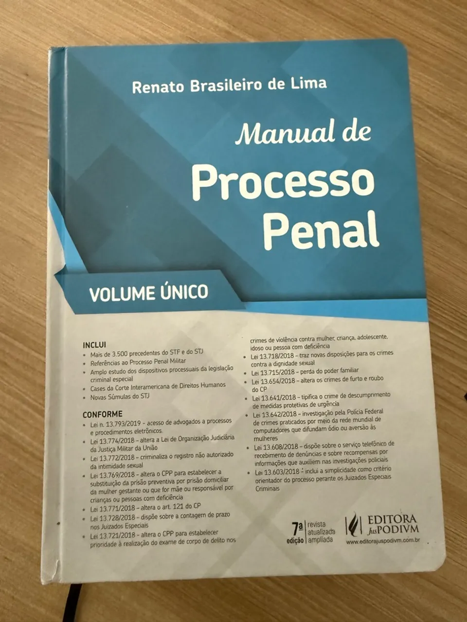 Livro Direito Penal e Processo - LIVROS NOVOS SEM UTILIZAÇÃO