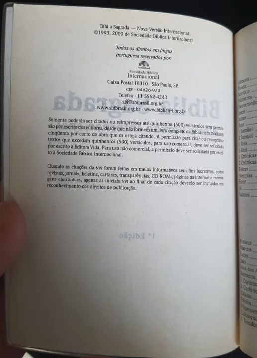 Bíblia metodista de bolso - Foto 5