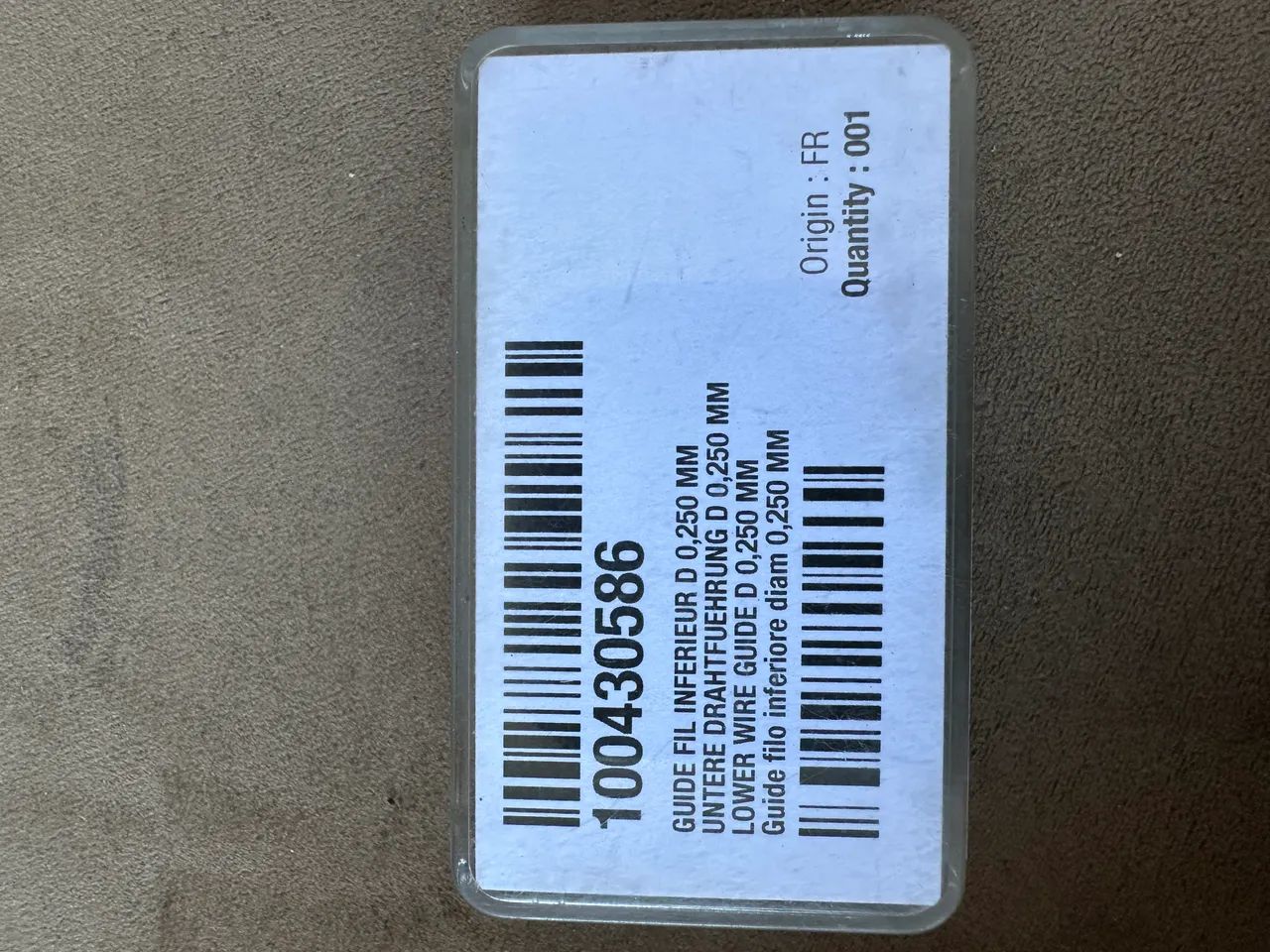 Guias para eletroerosão a fio Charmilles robofio - Foto 4