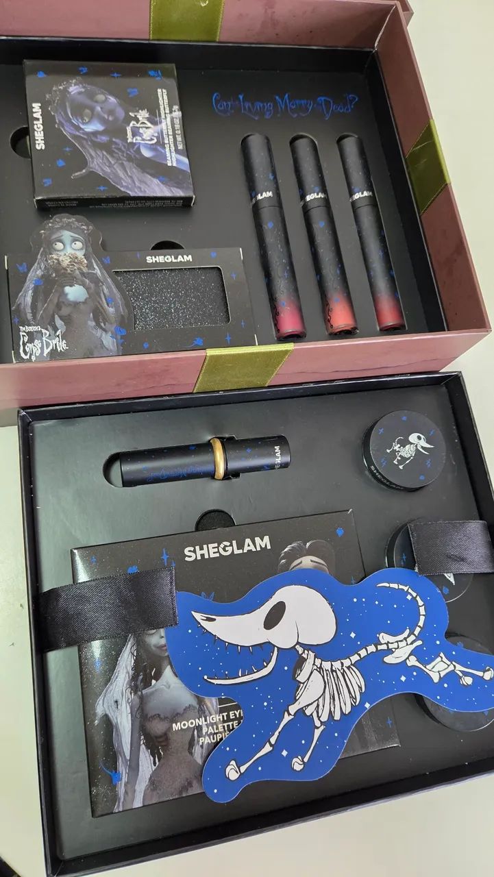 COLEÇÃO CORPSE BRIDE SHEGLAM NOIVA CADÁVER  - Foto 5