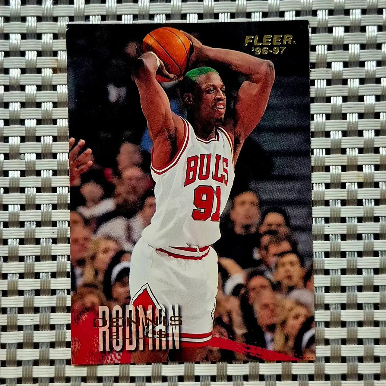 Card NBA do Dennis Rodman - 1996