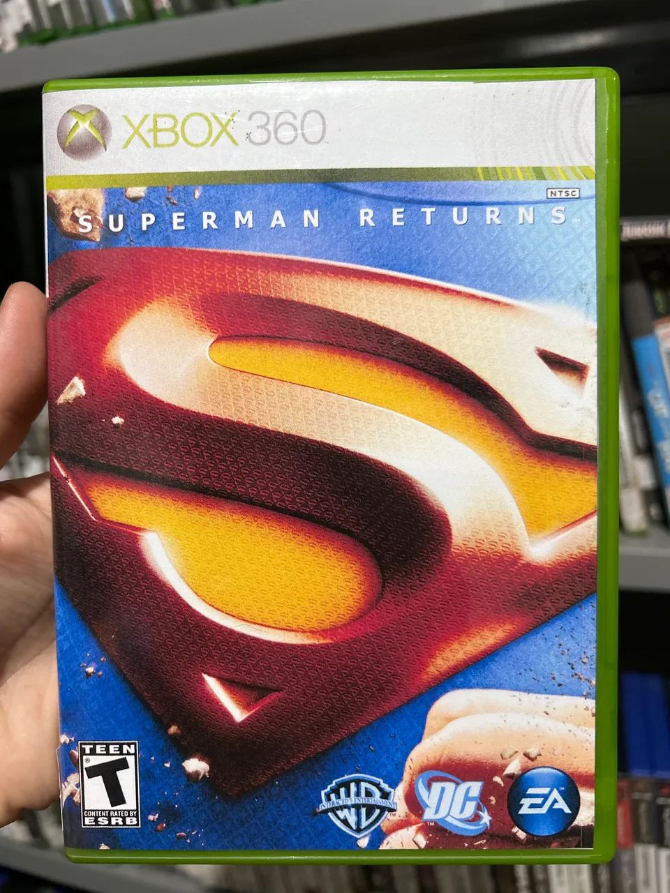 Superman Returns Xbox 360 (capa reimpressa)
