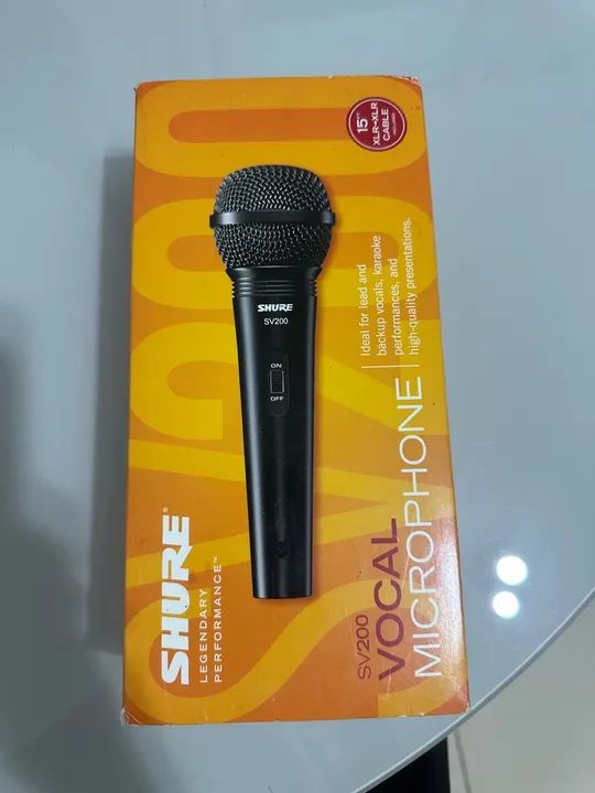 Microfone Shure SV200 Vocal - Novo - Foto 3