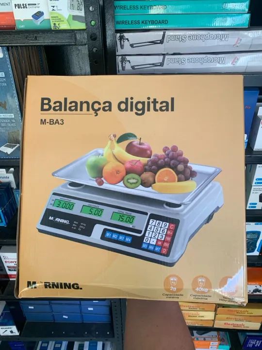 Balança Digital Comercial de 40kg - Foto 3