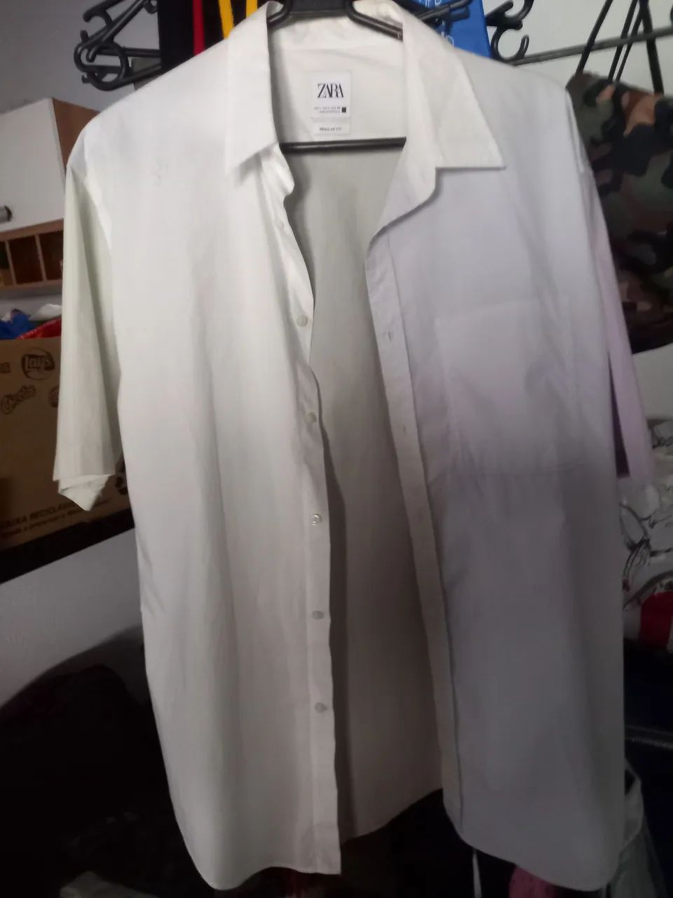 CAMISAS MANGA CURTA ZARA - Foto 4