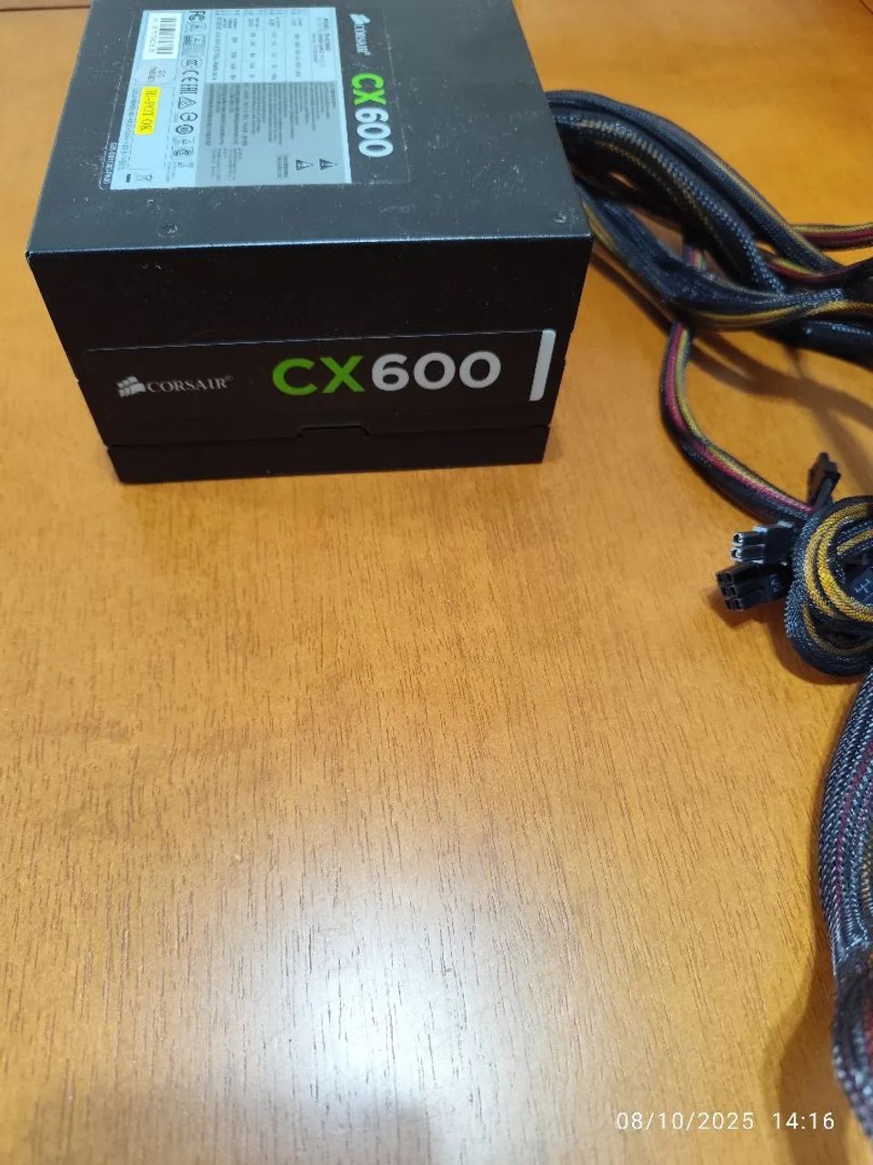 Fonte Corsair CX600 Bi volt - Foto 4