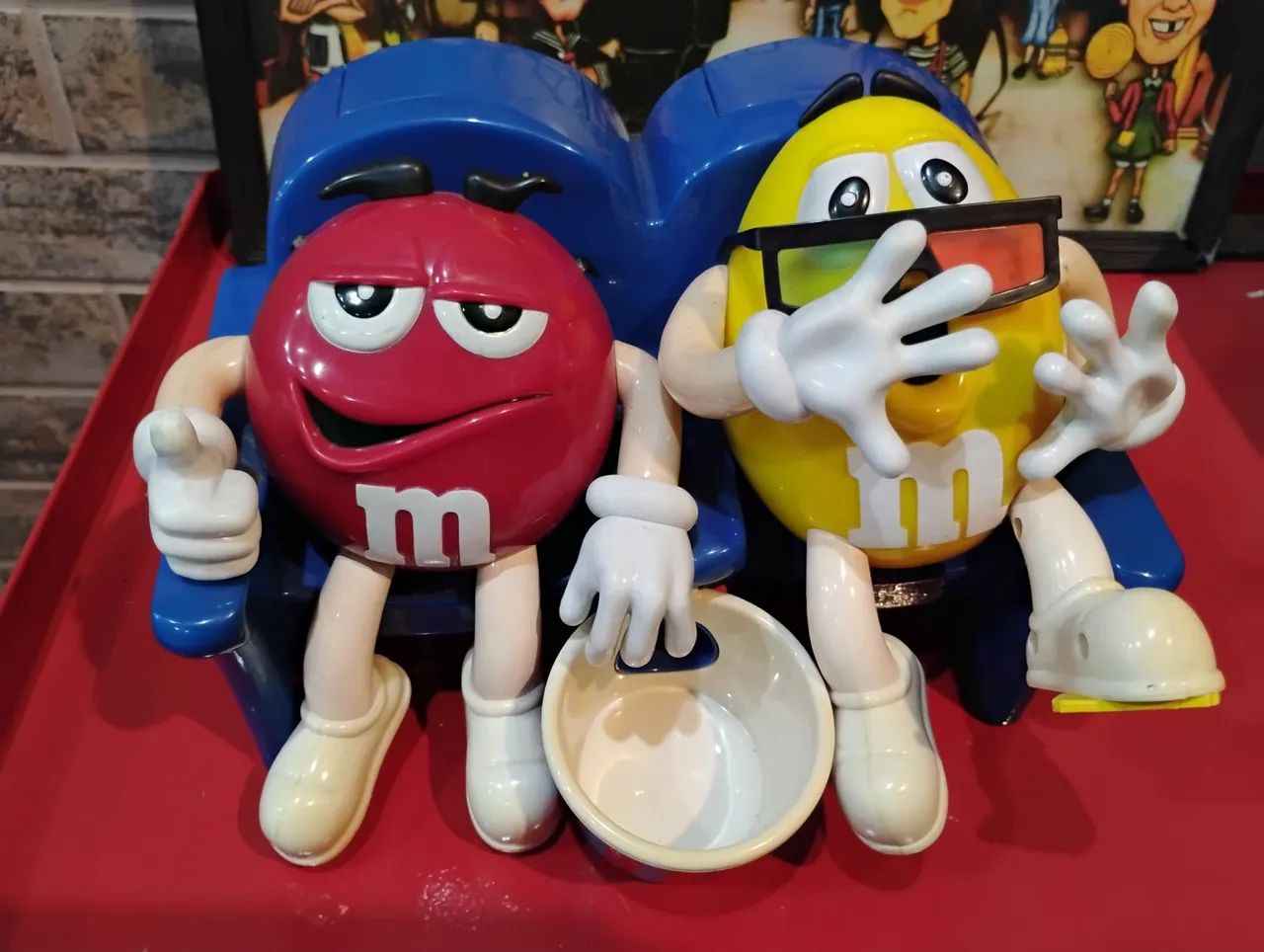 Bonecos M&M's - Coleção Cinema