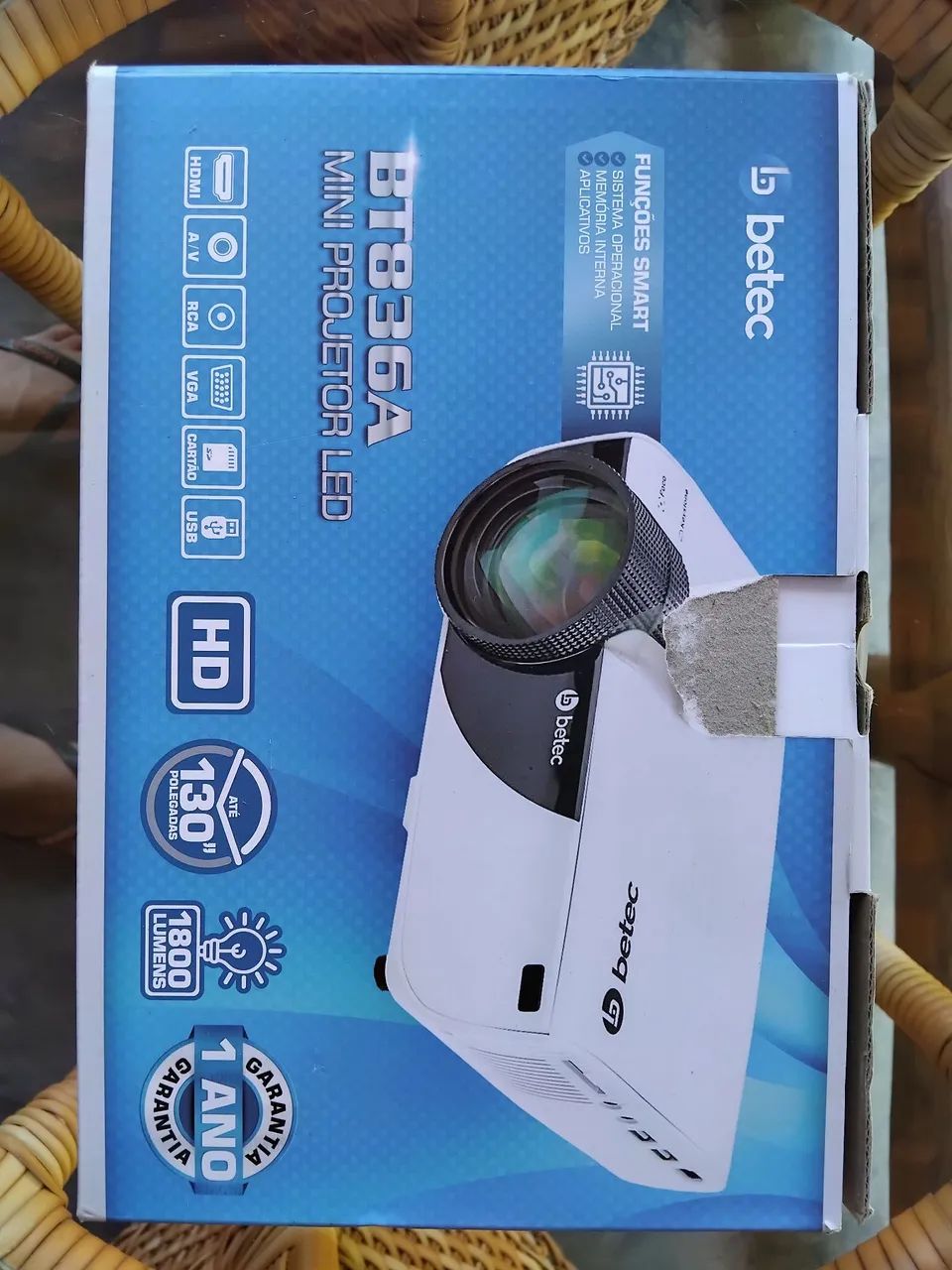 Mini Projetor LED BT836A da Betec