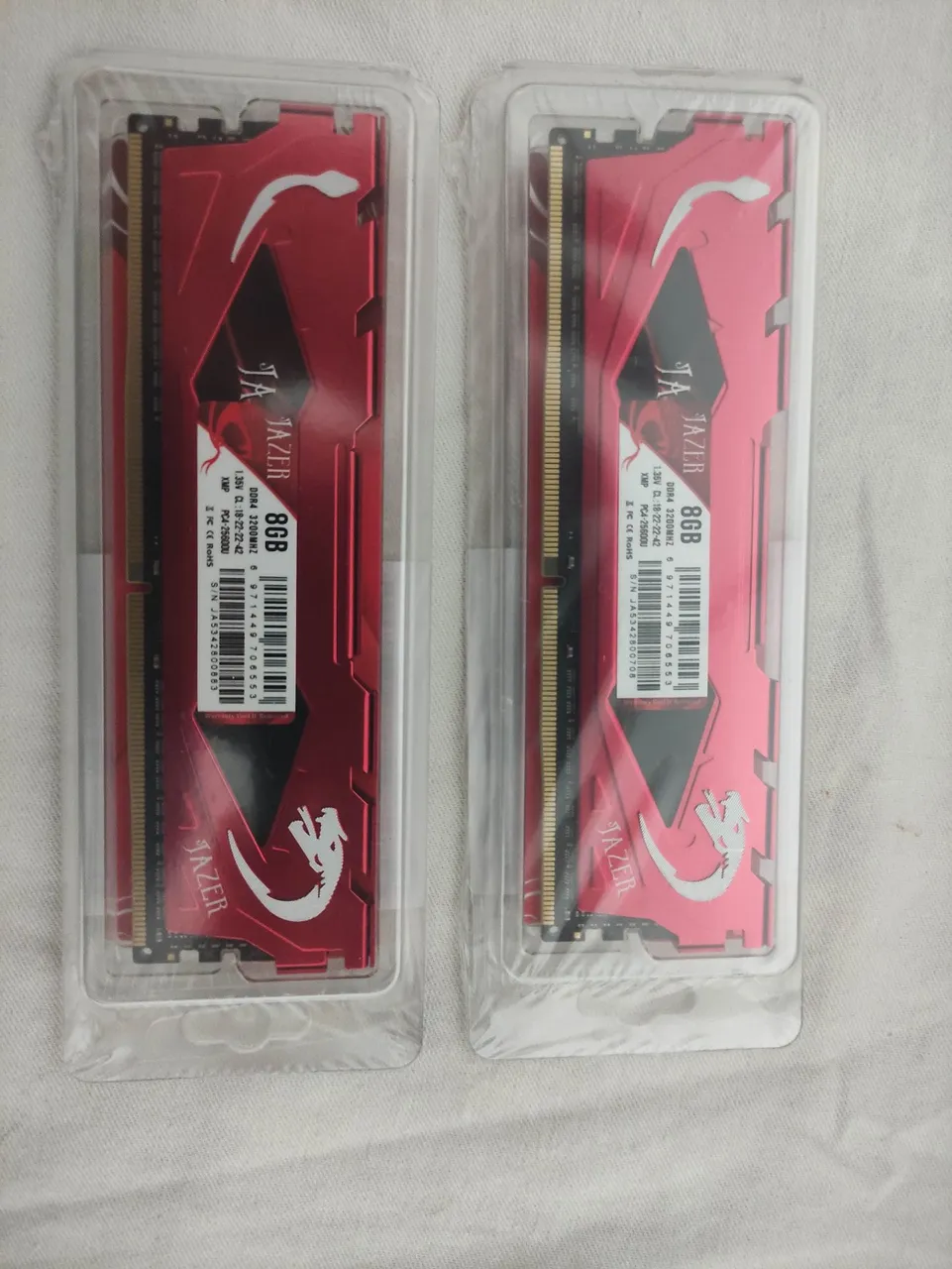 Memória Ram 16GB(2x8) DDR4
