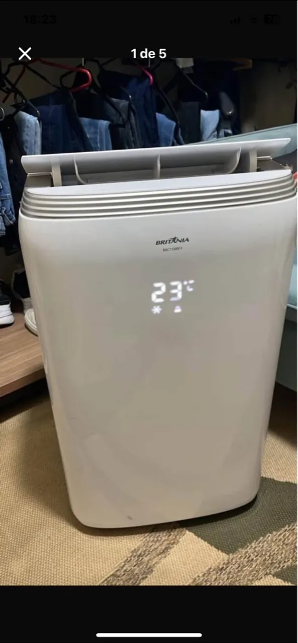 Ar condicionado portátil Britânia 