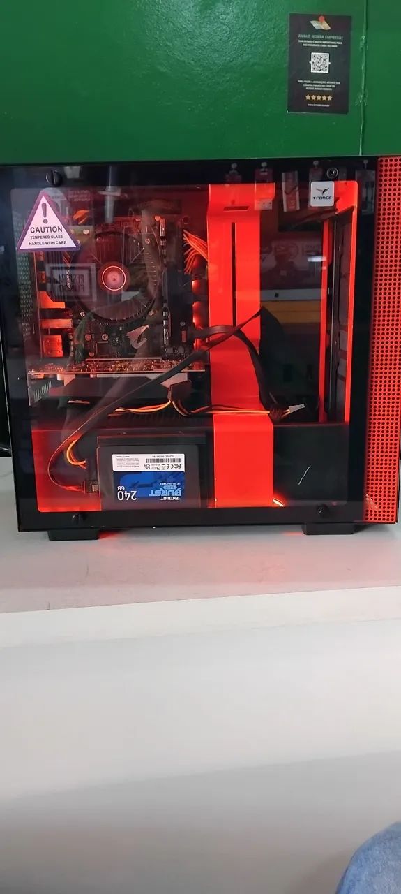 GABINETE NZXT H210 - PADRAO MINI ITX - Foto 4
