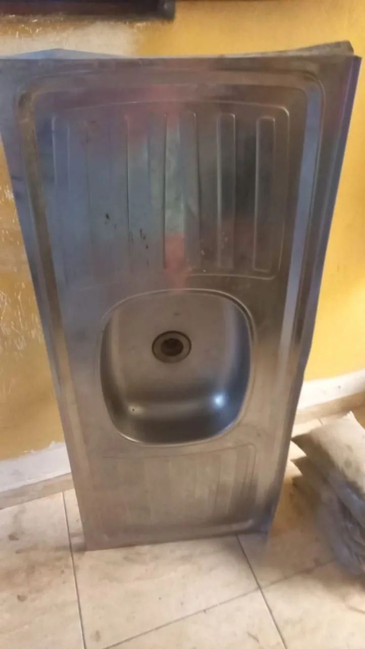 Cuba de pia de aço inox