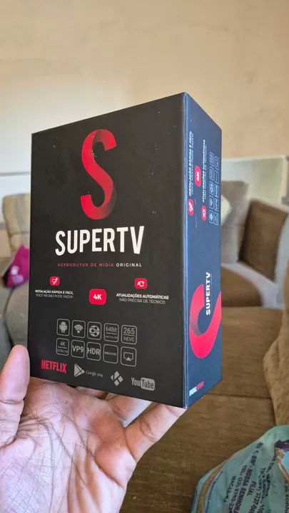 SuperTV - Reprodutor de Mídia 4K