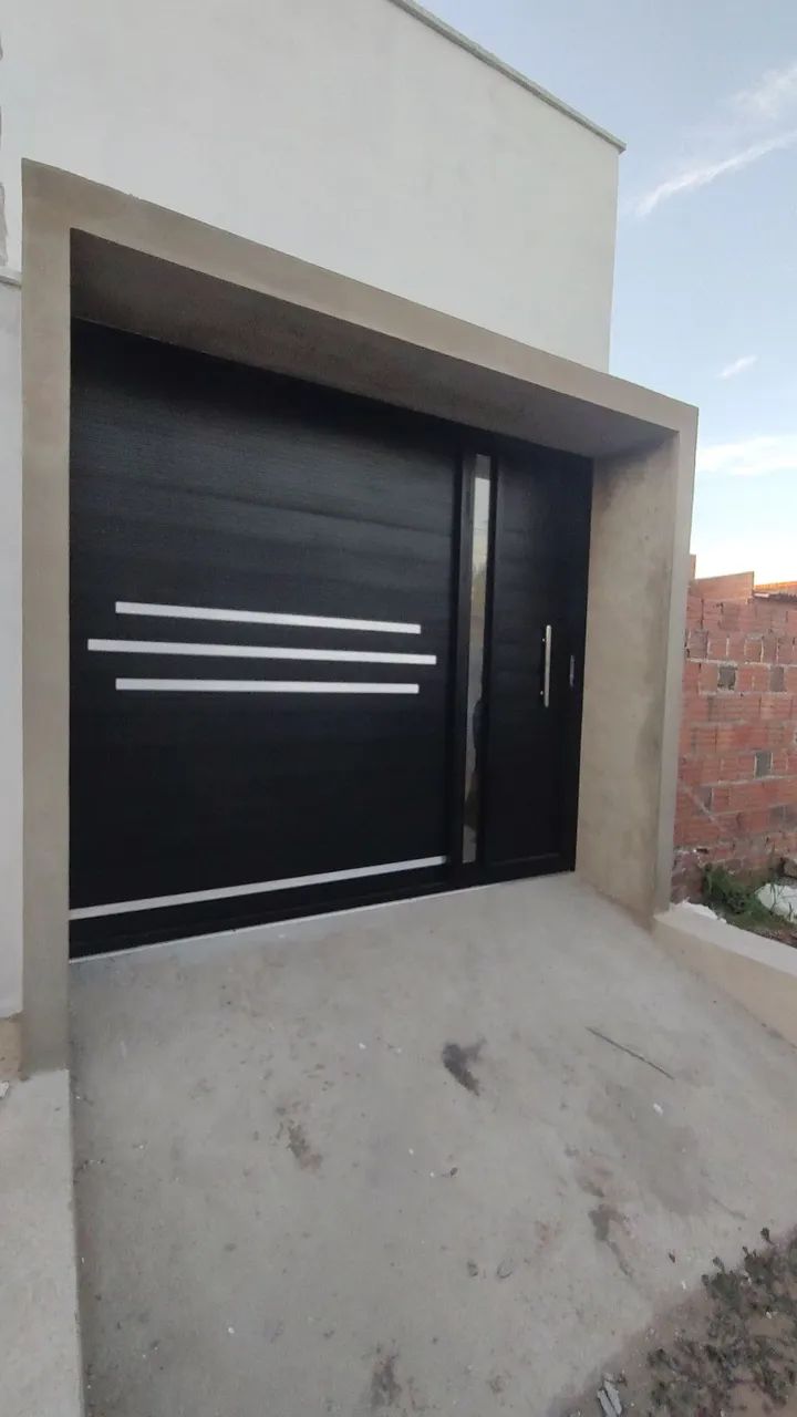 Portão de alumínio 