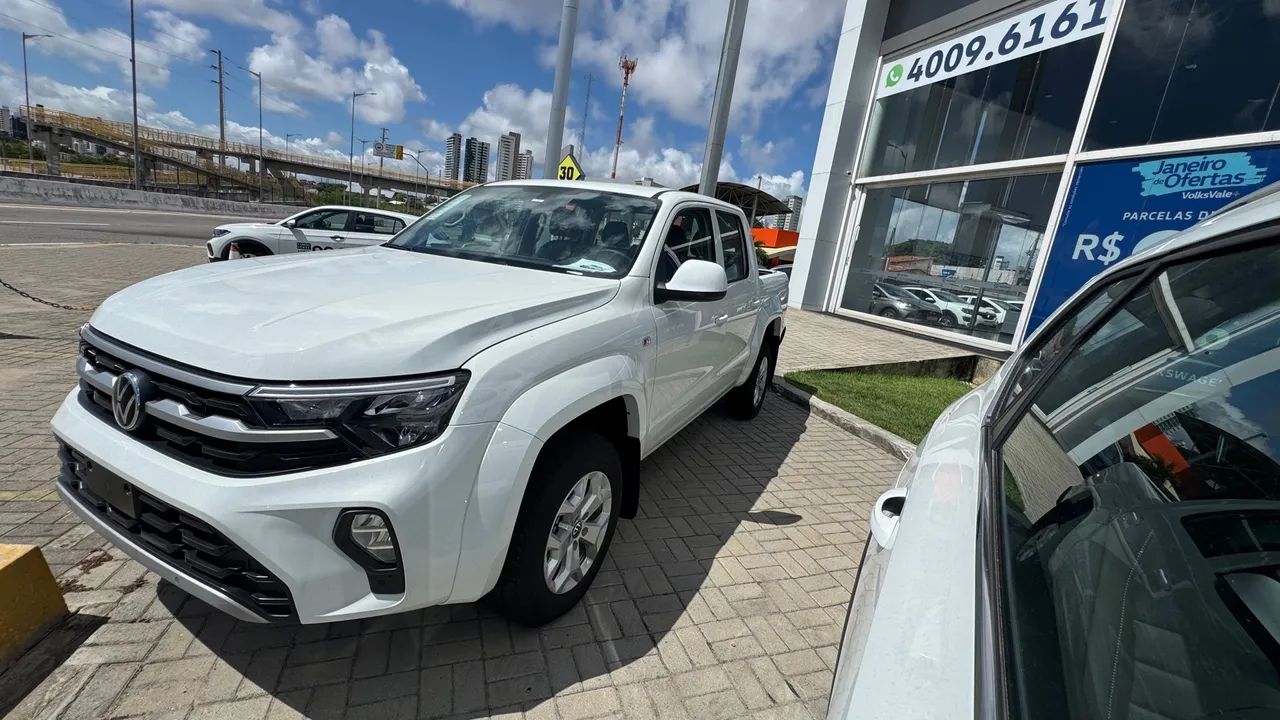 Vw -nova Amarok comfortline 258 cv 3.0 diesel 
