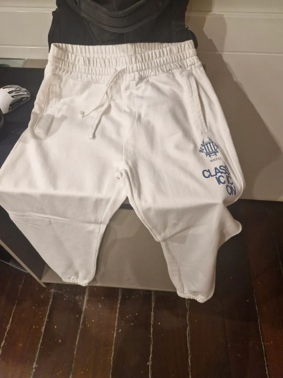 Calça de Moletom Branca CLASSIC ICON - Foto 3