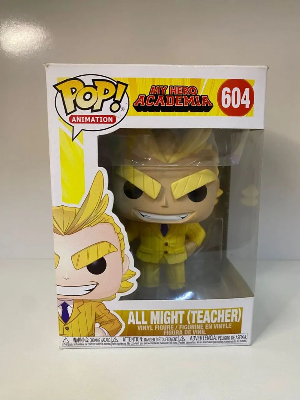 Funko Pop! All Might (Teacher) #604- My Hero Academia
