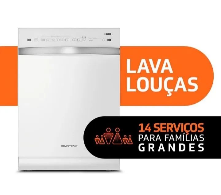 Lava Louças Brastemp 14 Serviços Branca  - Foto 2