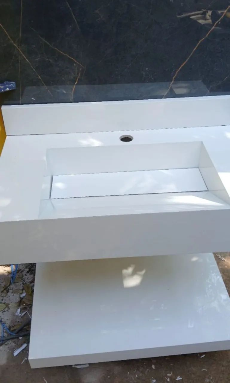 Kit pia e bancada toalheira 70x40 a pronta entrega 