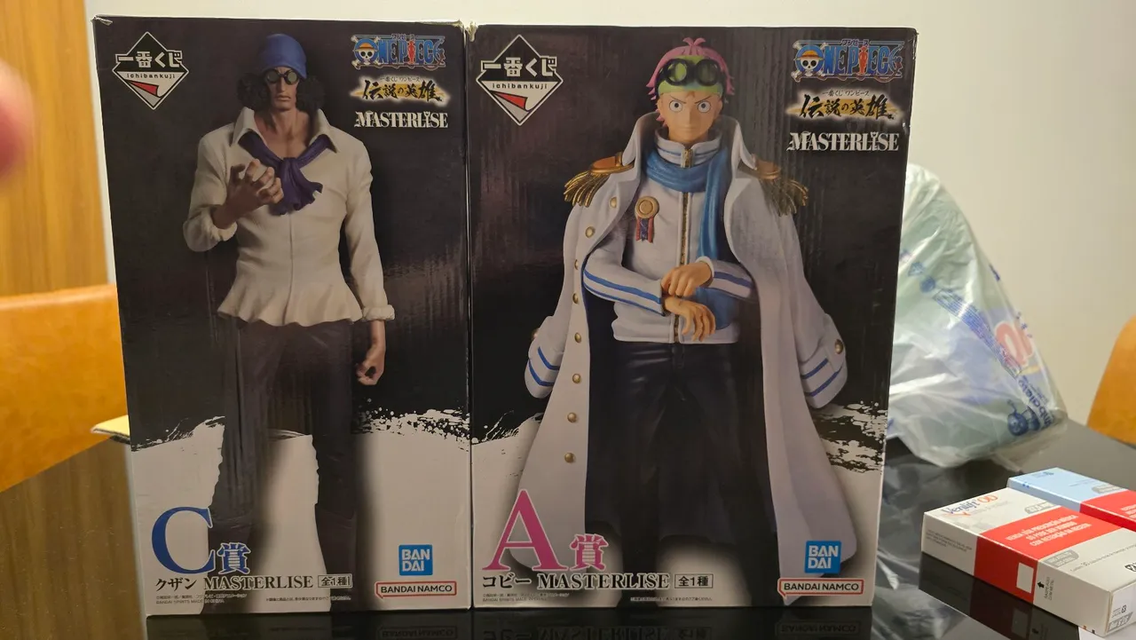 Coby e kuzan de parceria One piece X Ichibakuji