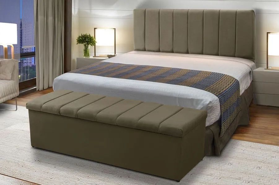 KIT CABECEIRA E BAU  - Foto 5