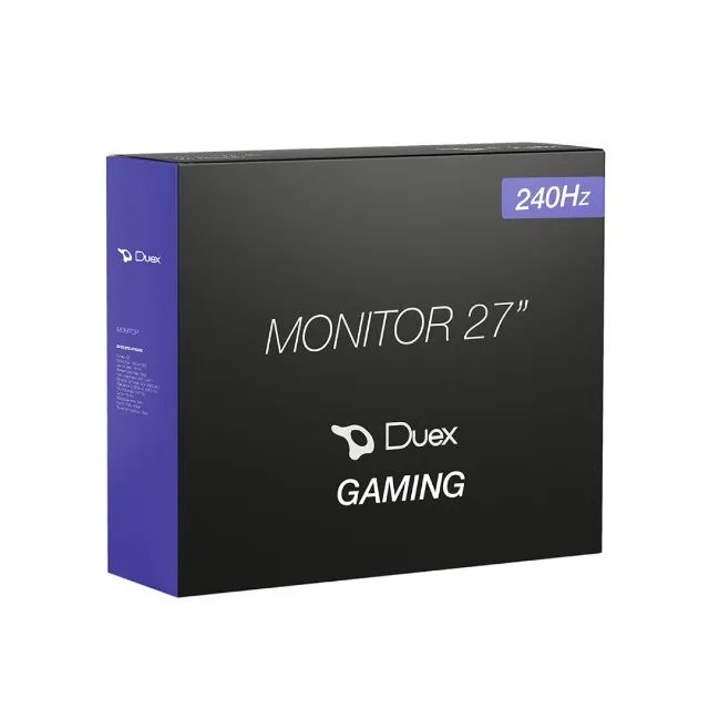 Monitor Gamer Duex 27", Full HD, 240Hz, 1ms, IPS, G-Sync, FreeSync, HDR, Vesa - WZetta - Foto 5